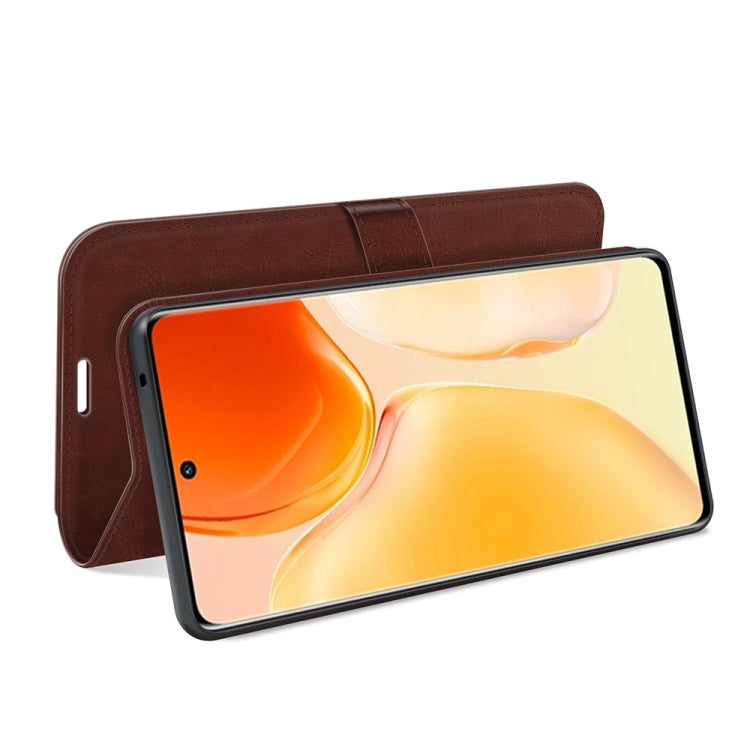 For vivo X70 Pro R64 Texture Horizontal Flip Protective Case with Holder & Card Slots & Wallet& Photo Frame