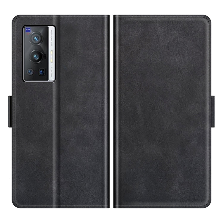 For vivo X70 Pro Dual-side Magnetic Buckle Flip Leather Phone Case