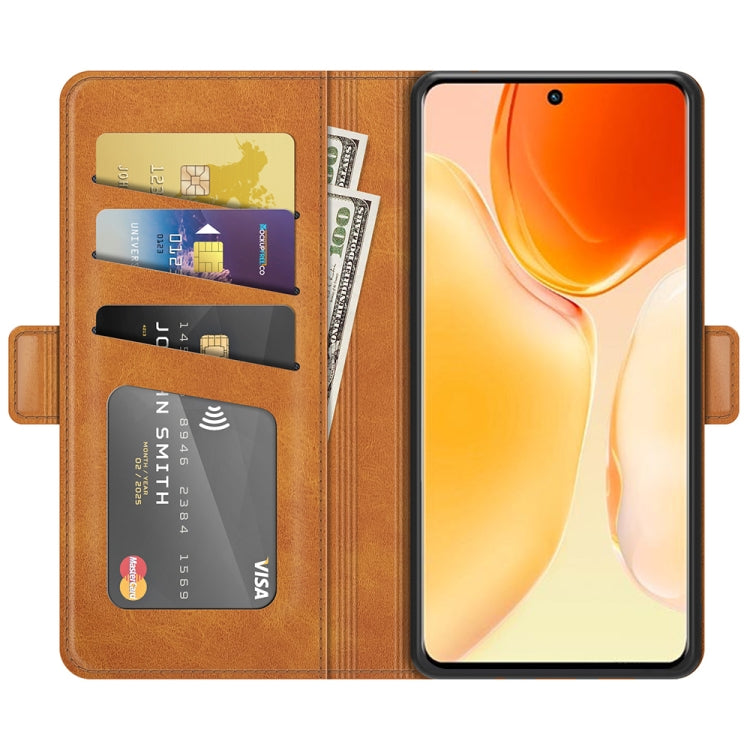 For vivo X70 Pro Dual-side Magnetic Buckle Flip Leather Phone Case