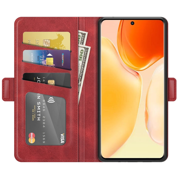 For vivo X70 Pro Dual-side Magnetic Buckle Flip Leather Phone Case