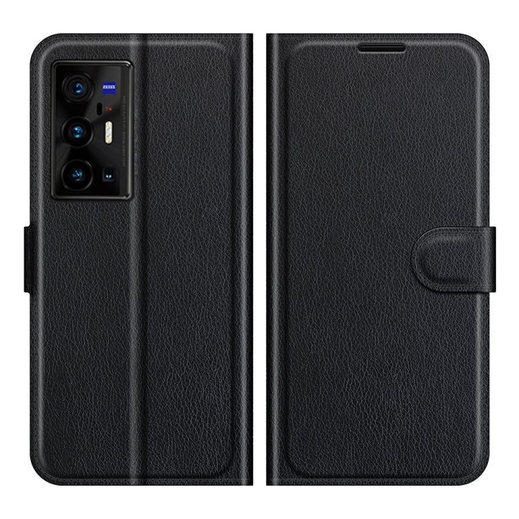 Litchi Texture Leather Phone Case For vivo X70 Pro+