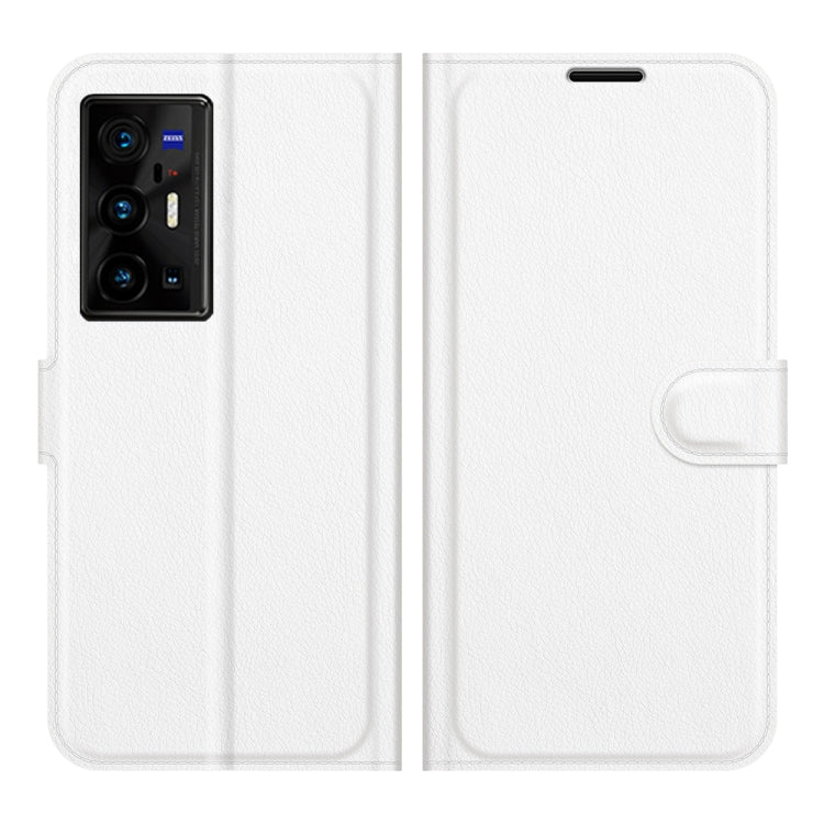 Litchi Texture Leather Phone Case For vivo X70 Pro+