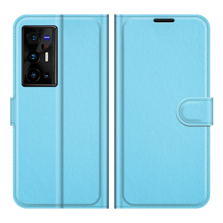 Litchi Texture Leather Phone Case For vivo X70 Pro+