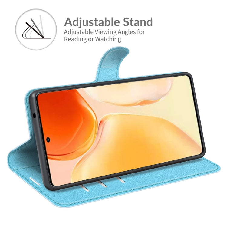 Litchi Texture Leather Phone Case For vivo X70 Pro+