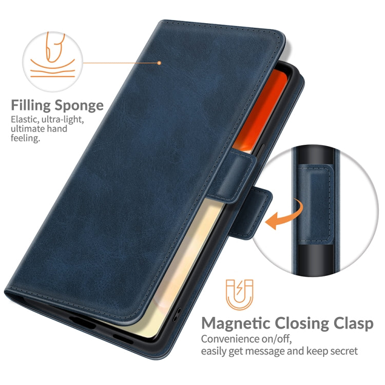 For vivo X70 Pro+ Dual-side Magnetic Buckle Flip Leather Phone Case