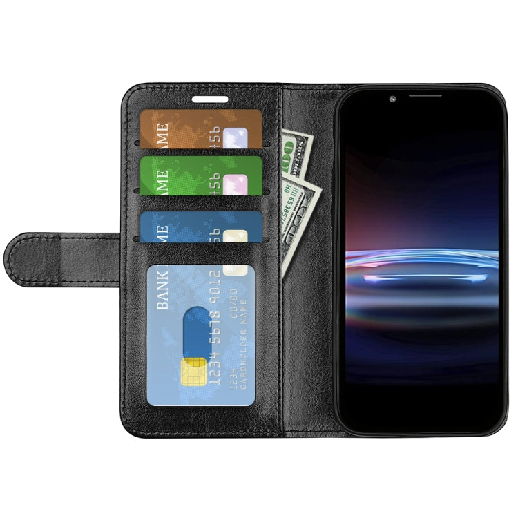 For Sony Xperia Pro-I R64 Texture Single Horizontal Flip Phone Protective Case with Holder & Card Slots & Wallet& Photo Frame