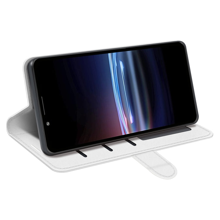 For Sony Xperia Pro-I R64 Texture Single Horizontal Flip Phone Protective Case with Holder & Card Slots & Wallet& Photo Frame