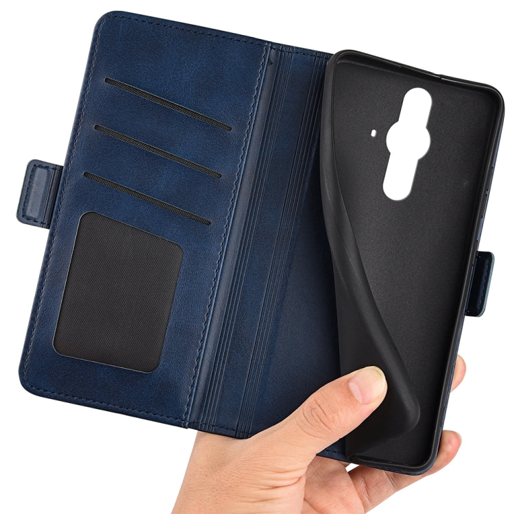 For Sony Xperia Pro-I Dual-side Magnetic Buckle Horizontal Flip Phone Leather Case with Holder & Card Slots & Wallet