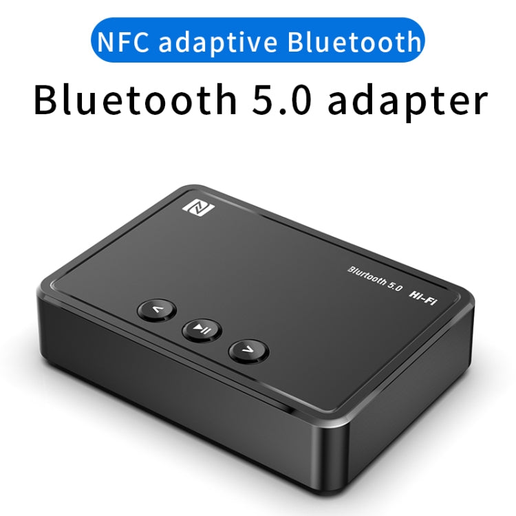 M10 NFC Bluetooth 5.0 Receiver Wireless Audio Adapter Support USB Flash Drive