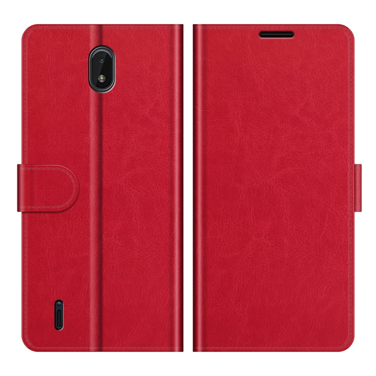 For Nokia C01 Plus R64 Texture Single Horizontal Flip Phone Protective Case with Holder & Card Slots & Wallet& Photo Frame