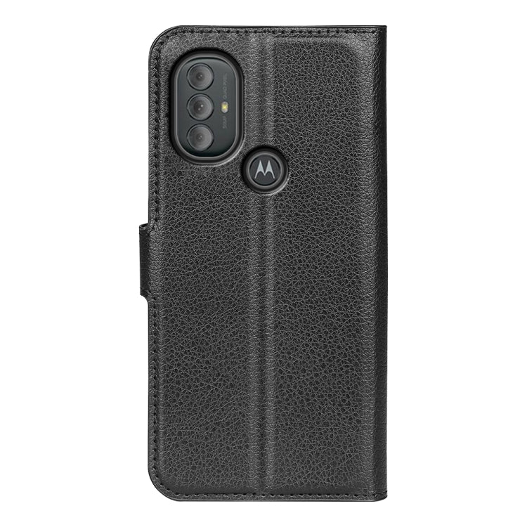 For Motorola Moto G Power 2022 Litchi Texture Horizontal Flip Protective Case with Holder & Card Slots & Wallet