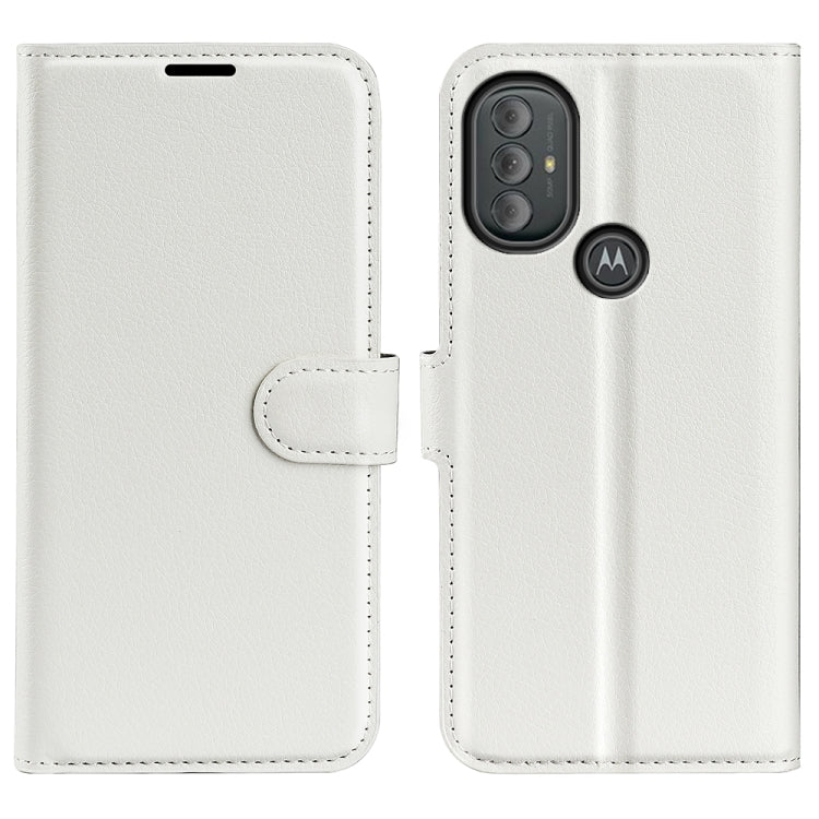 For Motorola Moto G Power 2022 Litchi Texture Horizontal Flip Protective Case with Holder & Card Slots & Wallet