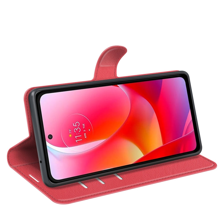 For Motorola Moto G Power 2022 Litchi Texture Horizontal Flip Protective Case with Holder & Card Slots & Wallet