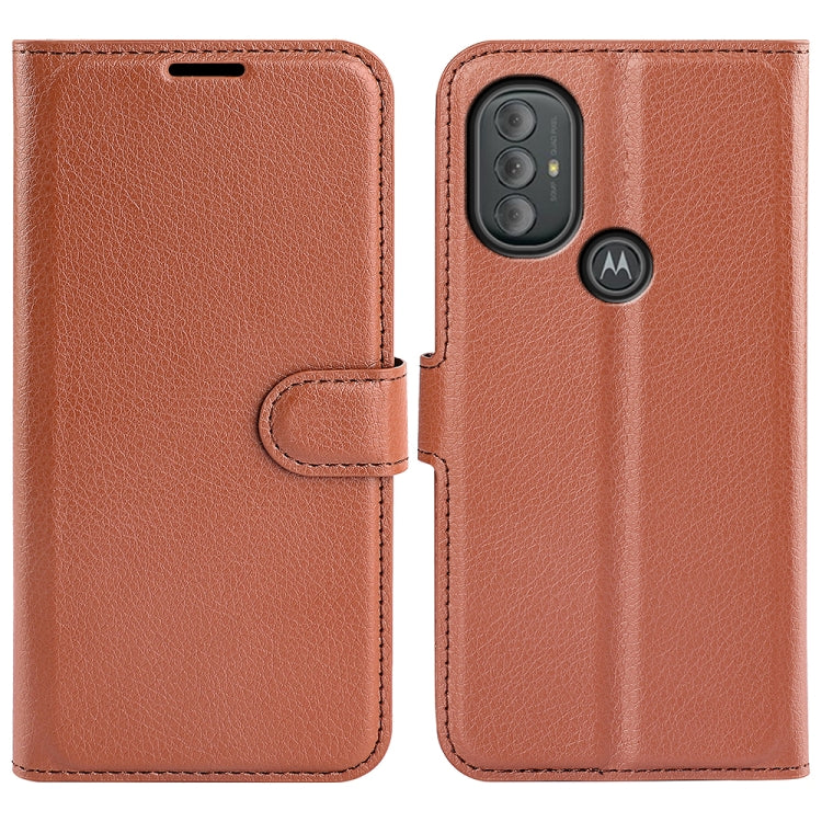 For Motorola Moto G Power 2022 Litchi Texture Horizontal Flip Protective Case with Holder & Card Slots & Wallet