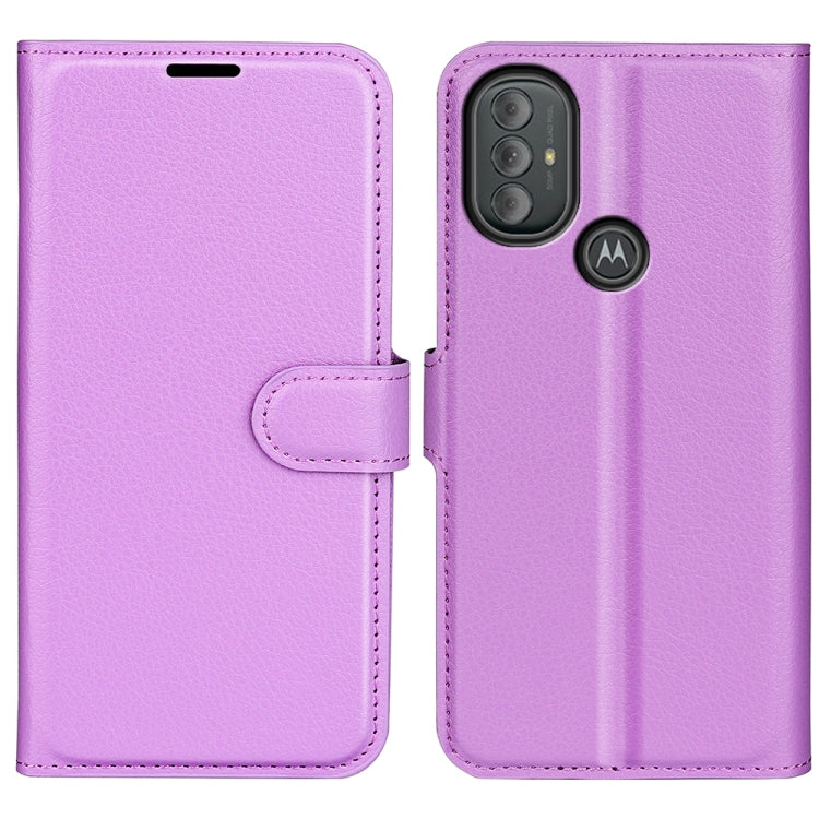For Motorola Moto G Power 2022 Litchi Texture Horizontal Flip Protective Case with Holder & Card Slots & Wallet