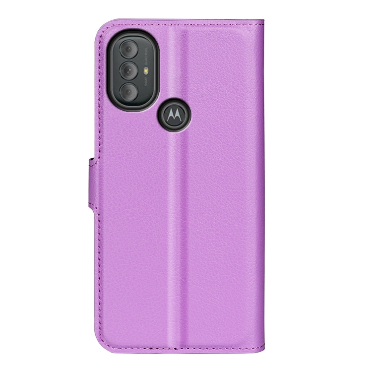 For Motorola Moto G Power 2022 Litchi Texture Horizontal Flip Protective Case with Holder & Card Slots & Wallet