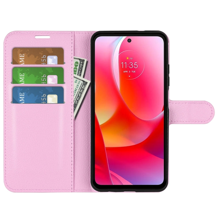 For Motorola Moto G Power 2022 Litchi Texture Horizontal Flip Protective Case with Holder & Card Slots & Wallet