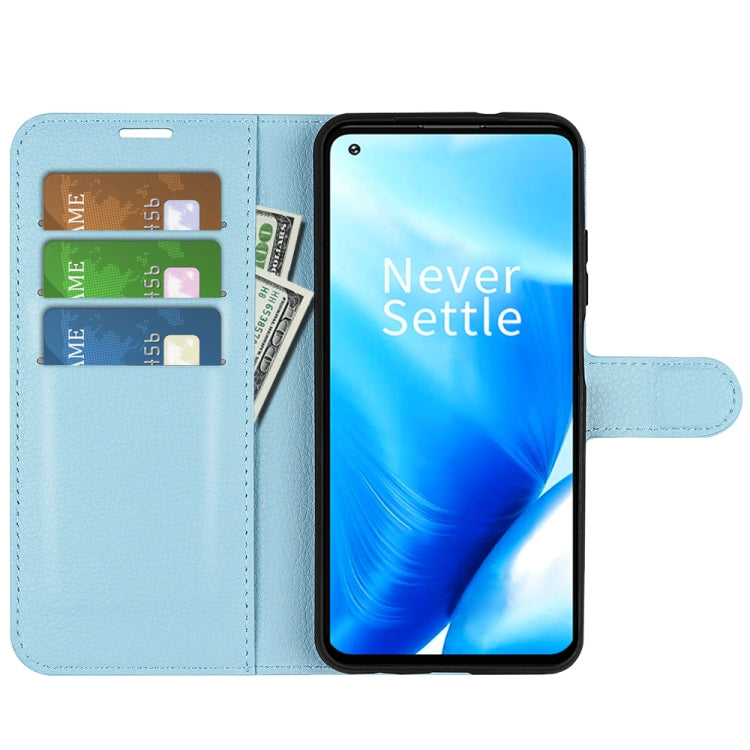 For OnePlus Nord N20 5G Litchi Texture Horizontal Flip Protective Case with Holder & Card Slots & Wallet