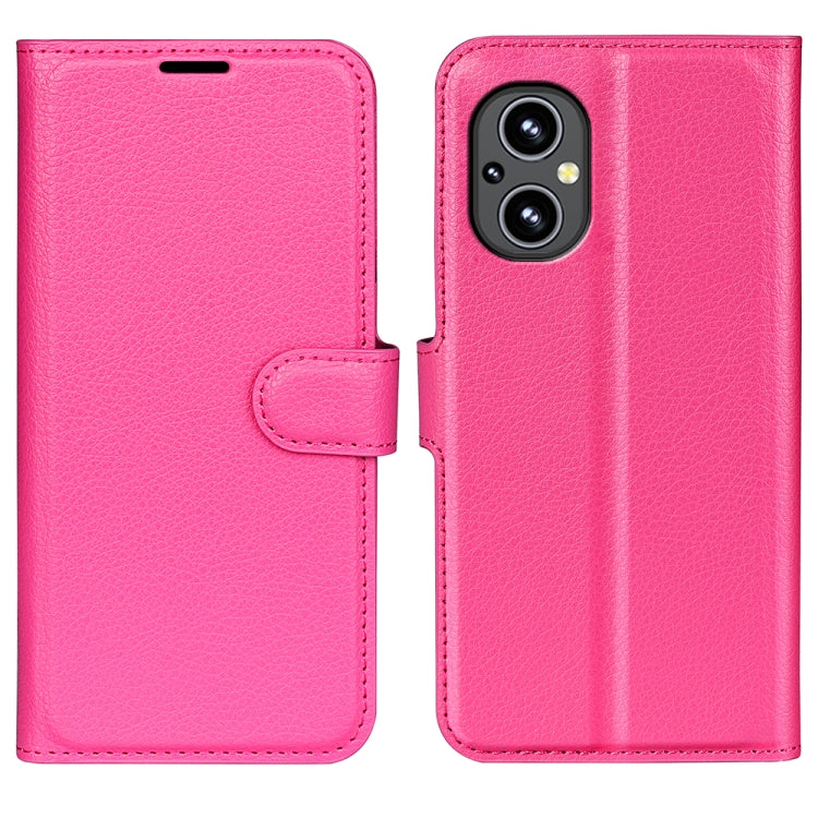 For OnePlus Nord N20 5G Litchi Texture Horizontal Flip Protective Case with Holder & Card Slots & Wallet