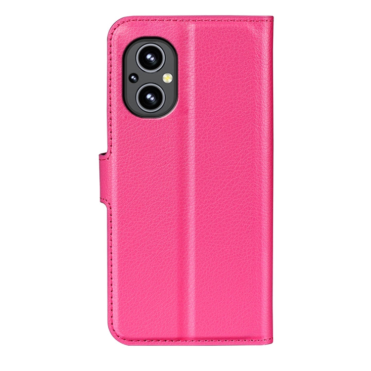 For OnePlus Nord N20 5G Litchi Texture Horizontal Flip Protective Case with Holder & Card Slots & Wallet