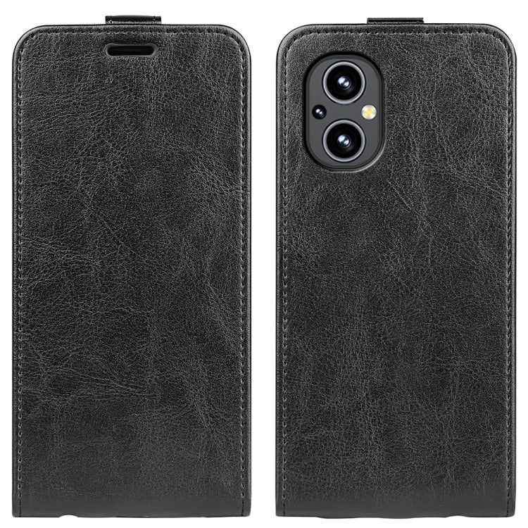 For OnePlus Nord N20 5G R64 Texture Single Vertical Flip Leather Protective Case with Card Slots & Photo Frame