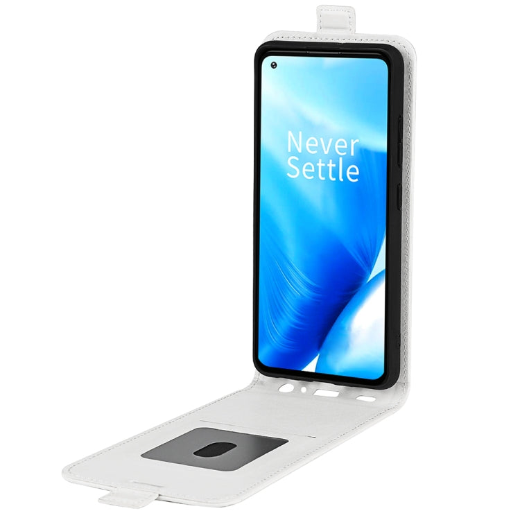 For OnePlus Nord N20 5G R64 Texture Single Vertical Flip Leather Protective Case with Card Slots & Photo Frame