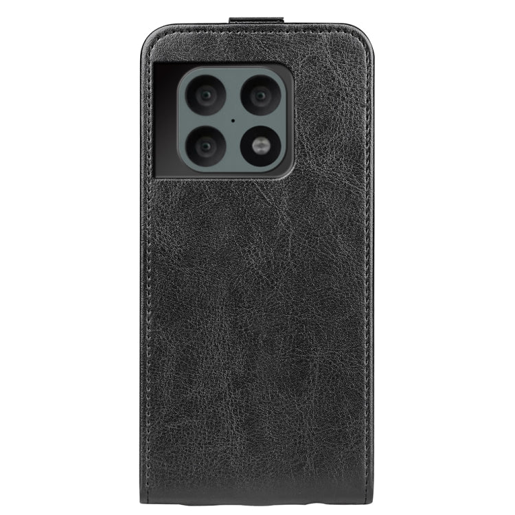 For OnePlus 10 Pro 5G R64 Texture Single Vertical Flip Leather Phone Protective Case with Card Slots & Photo Frame