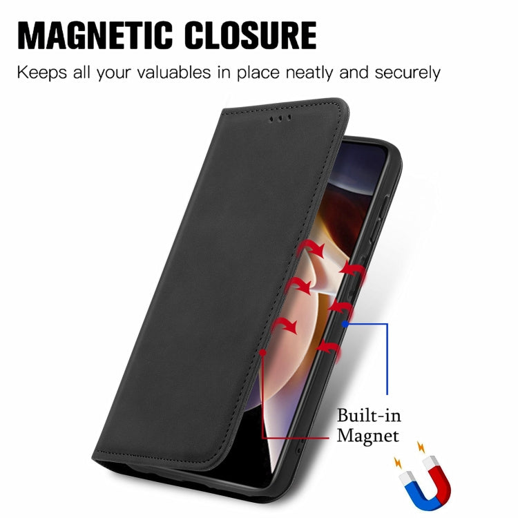 For Xiaomi Redmi Note 11 Pro China /11 Pro+ Retro Skin Feel Magnetic Horizontal Flip Leather Case