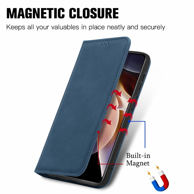 For Xiaomi Redmi Note 11 Pro China /11 Pro+ Retro Skin Feel Magnetic Horizontal Flip Leather Case