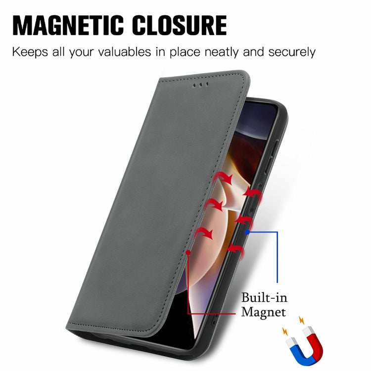 For Xiaomi Redmi Note 11 Pro China /11 Pro+ Retro Skin Feel Magnetic Horizontal Flip Leather Case