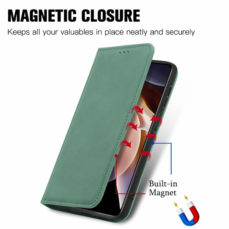For Xiaomi Redmi Note 11 Pro China /11 Pro+ Retro Skin Feel Magnetic Horizontal Flip Leather Case