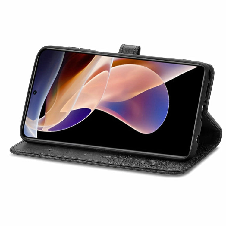 Mandala Flower Embossed Flip Leather Phone Case For Xiaomi Redmi Note 11 Pro / 11 Pro+