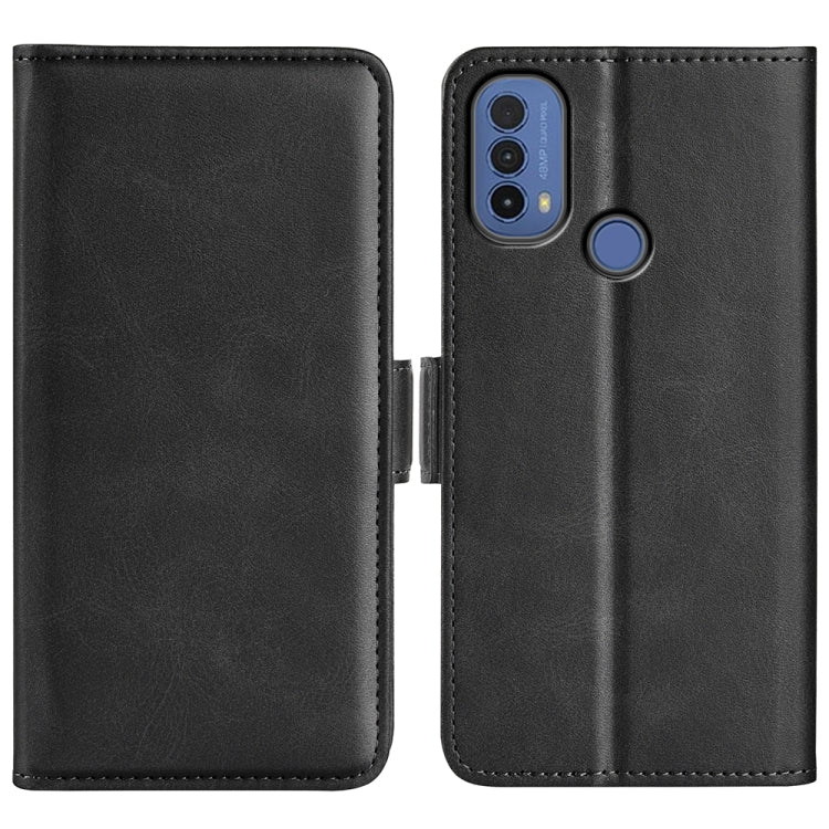 For Motorola Moto E30 / E40 Dual-side Magnetic Buckle Leather Phone Case