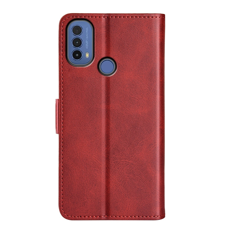 For Motorola Moto E30 / E40 Dual-side Magnetic Buckle Leather Phone Case