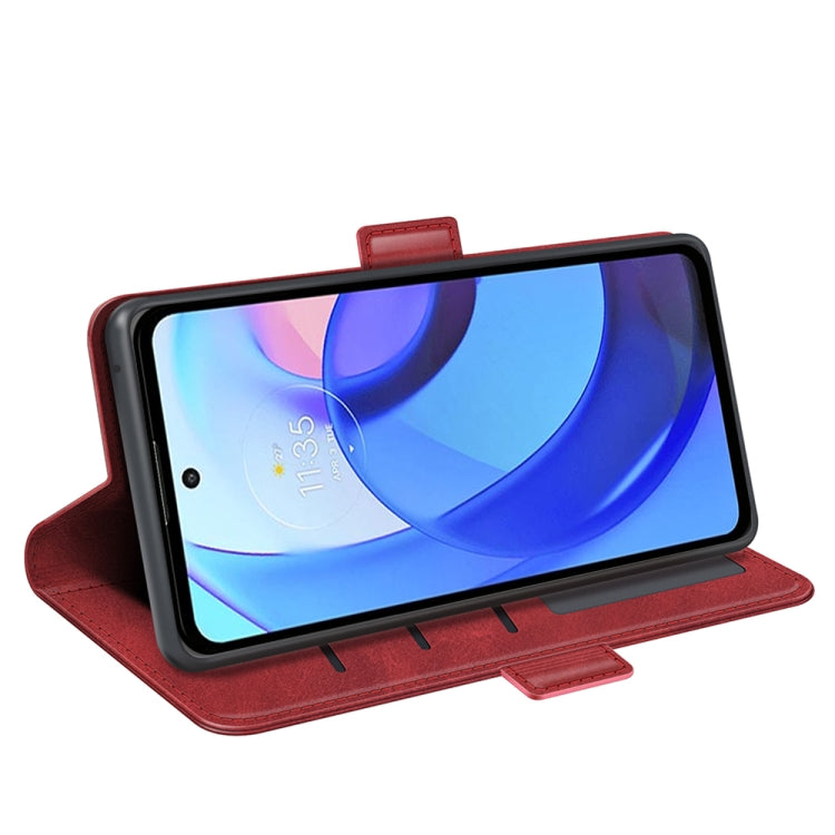 For Motorola Moto E30 / E40 Dual-side Magnetic Buckle Leather Phone Case