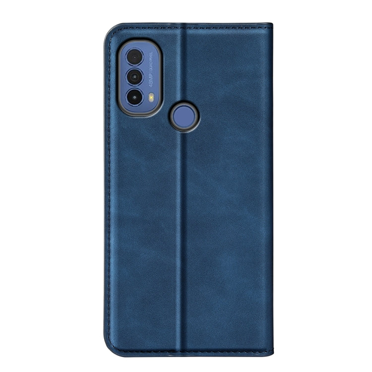 For Motorola Moto E30 / E40 Retro-skin Magnetic Suction Leather Phone Case