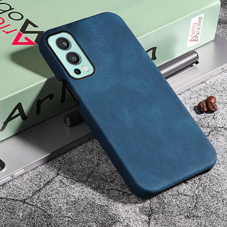 For OnePlus Nord 2 5G Ring Holder PU Phone Case