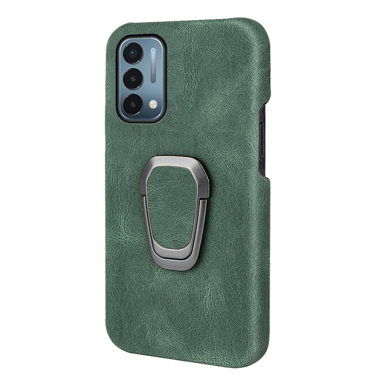 For OnePlus Nord N200 5G Ring Holder PU Phone Case