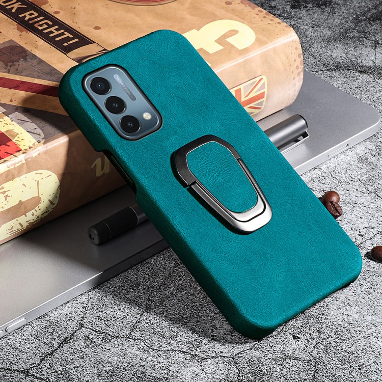 For OnePlus Nord N200 5G Ring Holder PU Phone Case