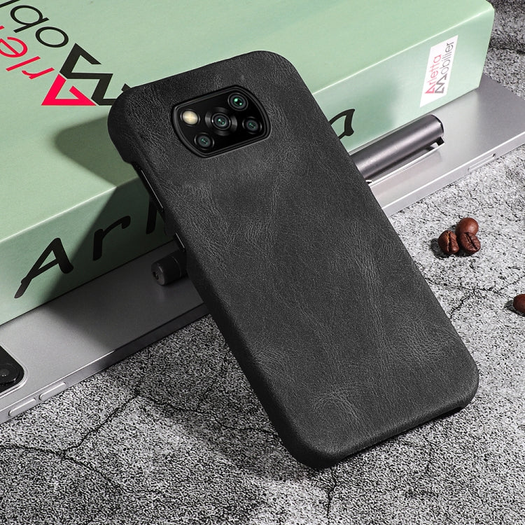 Ring Holder PU Phone Case For Xiaomi Poco X3 / X3 NFC / Poco X3 Pro