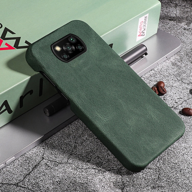 Ring Holder PU Phone Case For Xiaomi Poco X3 / X3 NFC / Poco X3 Pro