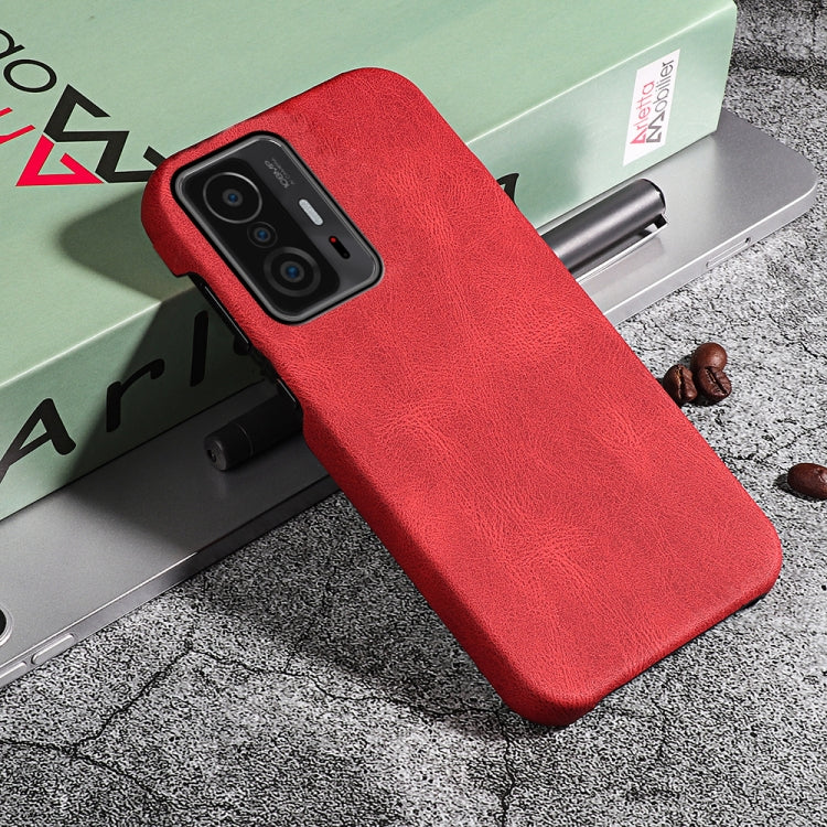 Ring Holder PU Phone Case For Xiaomi Mi 11T / 11T Pro