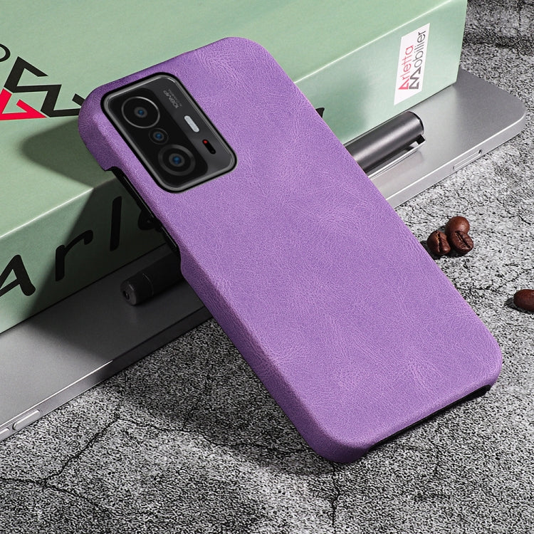 Ring Holder PU Phone Case For Xiaomi Mi 11T / 11T Pro