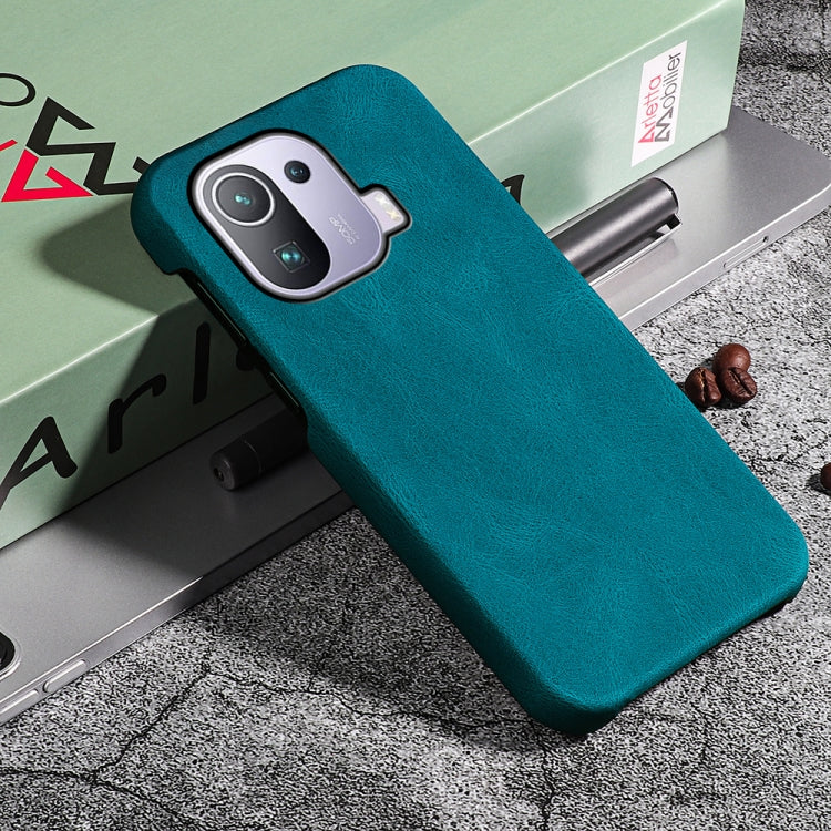 Ring Holder PU Phone Case For Xiaomi Mi 11 Pro 4G / 5G