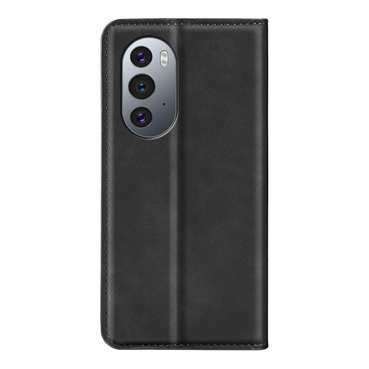 For Motorola Edge X30 Retro-skin Magnetic Suction Leather Phone Case