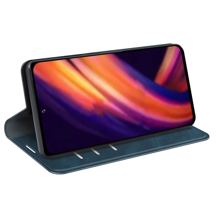 For Motorola Edge X30 Retro-skin Magnetic Suction Leather Phone Case