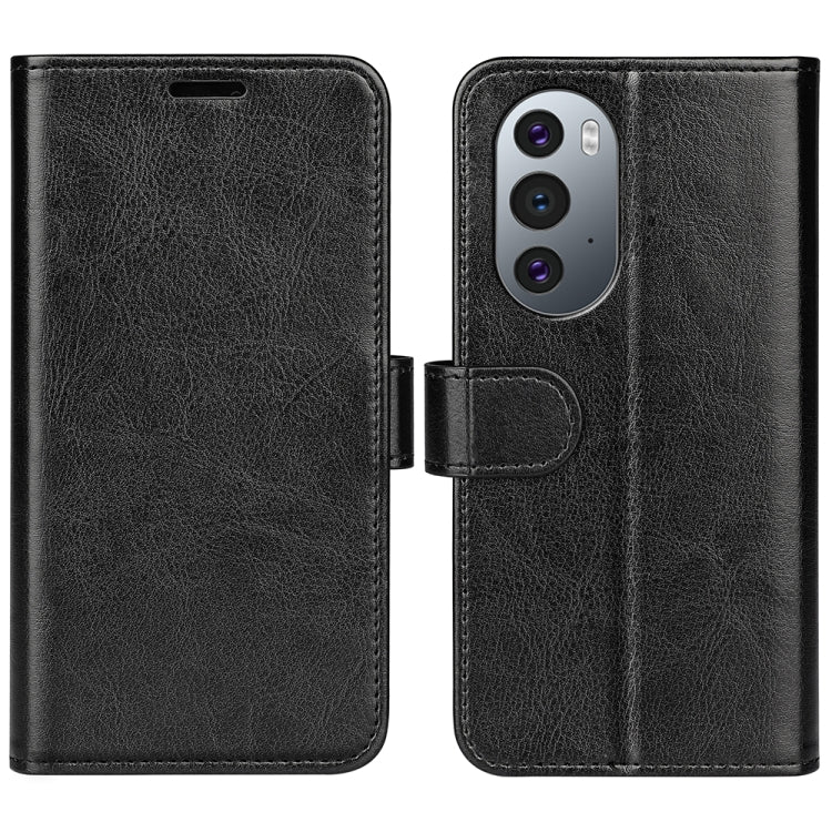 For Motorola Edge X30 R64 Texture Single Horizontal Flip Phone Case