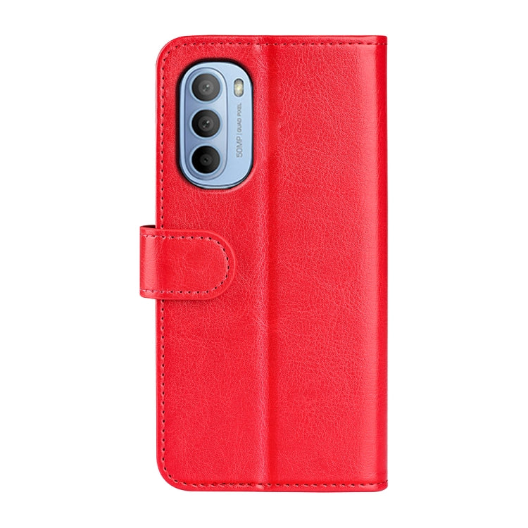 For Motorola Moto G31 4G R64 Texture Single Horizontal Flip Phone Case