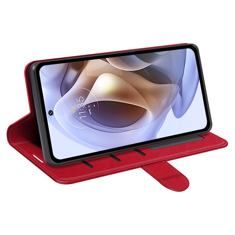 For Motorola Moto G31 4G R64 Texture Single Horizontal Flip Phone Case