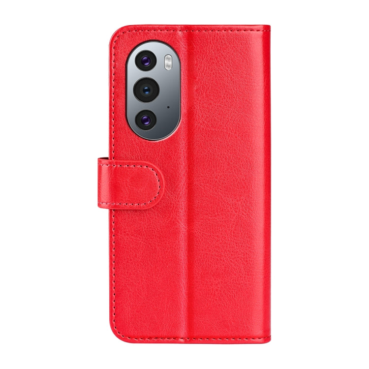 For Motorola Edge X30 R64 Texture Single Vertical Flip Leather Phone Case
